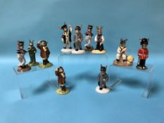 Eleven boxed Royal Doulton Bunnykins figures