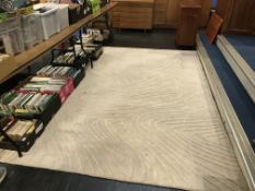 A BoConcept Ridge natural rug, 300cm x 200cm