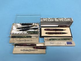 Fountain Pens: Conway Stewart 14, boxed, Conway Stewart, boxed, 1950, No. 15, Conway Stewart, boxed,