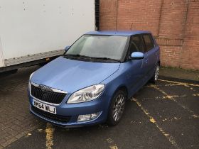 Skoda Fabia Elegance TSi S-A, petrol, First registered 01.09.2014, mileage stated 16,486,