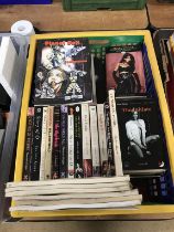 Box of paperbacks of an adult theme