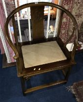 An Oriental chair