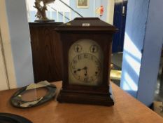 An 8 day mantel clock