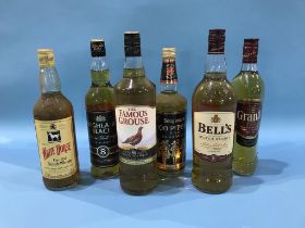 Six bottles of blended Scotch whisky