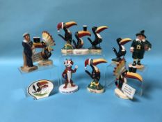 Eleven boxed Royal Doulton advertising figures