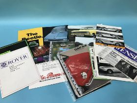 Quantity of car ephemera