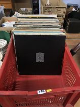 Box of LPs