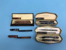 Fountain Pens: Conway Stewart, boxed, 1951, No. 28, Conway Stewart, boxed, 1951, No. 28, Conway