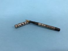 Fountain Pens: A Simpol Conway Stewart, 1922 silver hallmarked pen (1)