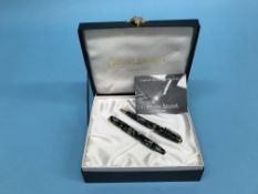 Fountain Pens: Conway Stewart, boxed, No. 58, serial no. 05/085FP, with 14ct gold nib (1)