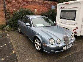 Jaguar S-Type V6 Sport, automatic, petrol, First registered 28.05.2004, mileage stated at last MOT