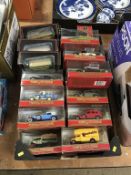 Collection of die cast toys