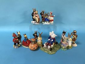 Fifteen various Royal Doulton Bunnykins figures
