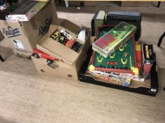 Large collection of vintage toys and games