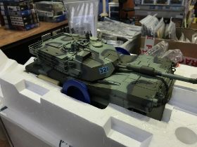 A boxed Franklin Mint die cast M1 A1 Abrams tank