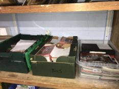 Quantity of Sunderland football programmes and first edition fanzines