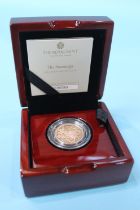 UK 2022 full gold proof sovereign