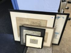 Collection of framed maps