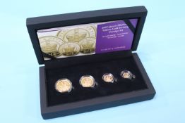 2022 Queen Elizabeth II tribute gold proof four coin set, 15g