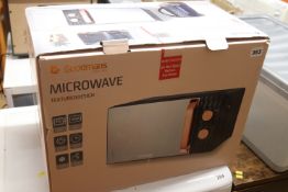 Boxed microwave