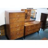 G Plan Gomme six drawers dressing table