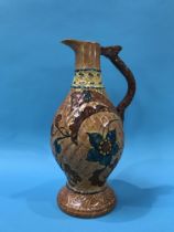 A Chameleon ware jug