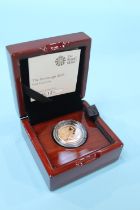 UK 2018 full gold proof sovereign, 7.98g