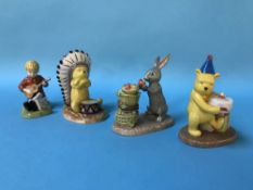 Four pieces of Royal Doulton 'Winnie the Pooh'