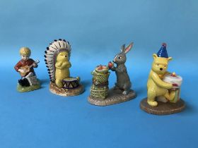 Four pieces of Royal Doulton 'Winnie the Pooh'