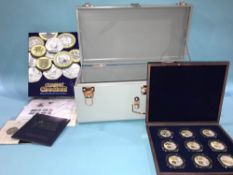 Large collection of coins, proofs and commemorative coins