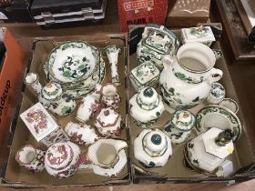 Large collection of Masons china