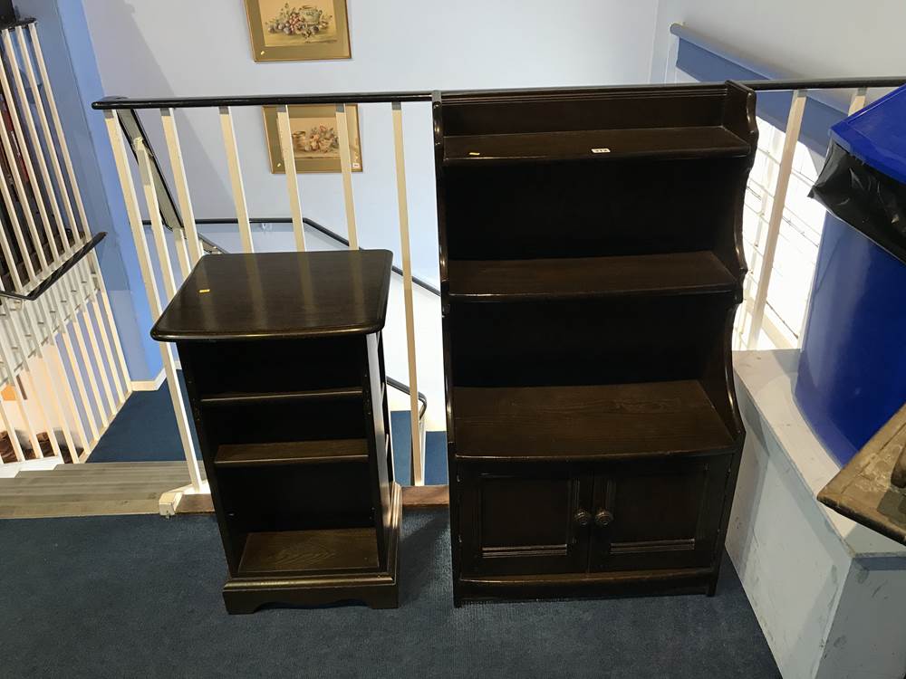 Two Ercol bookcases