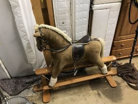 A rocking horse