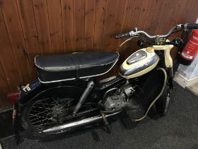 A Puch DS 60K 50CC moped, registered 6th December 1973 (with V5)