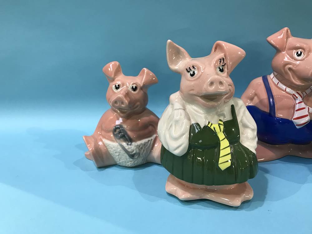 Seven Nat West pigs - Image 2 of 4