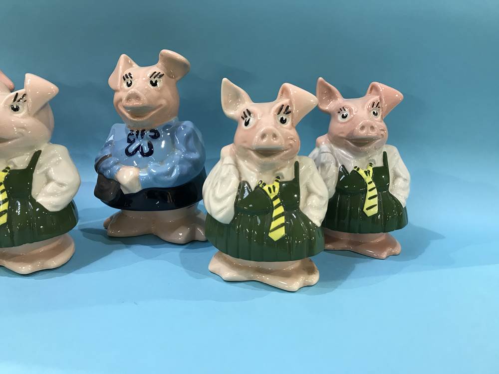 Seven Nat West pigs - Image 4 of 4