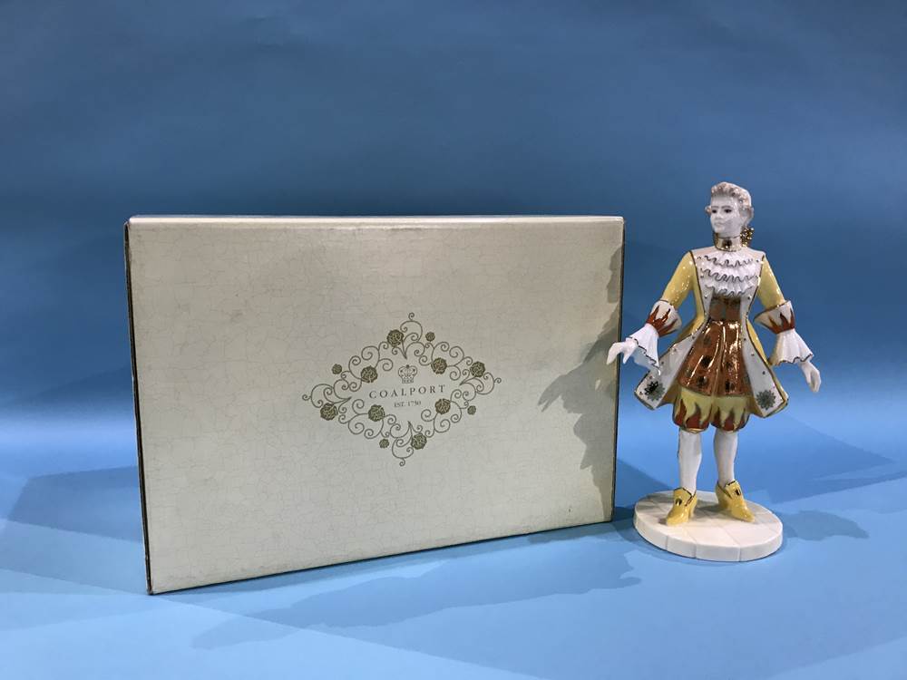 A boxed Coalport figure 'Sun' from The Millennium Ball
