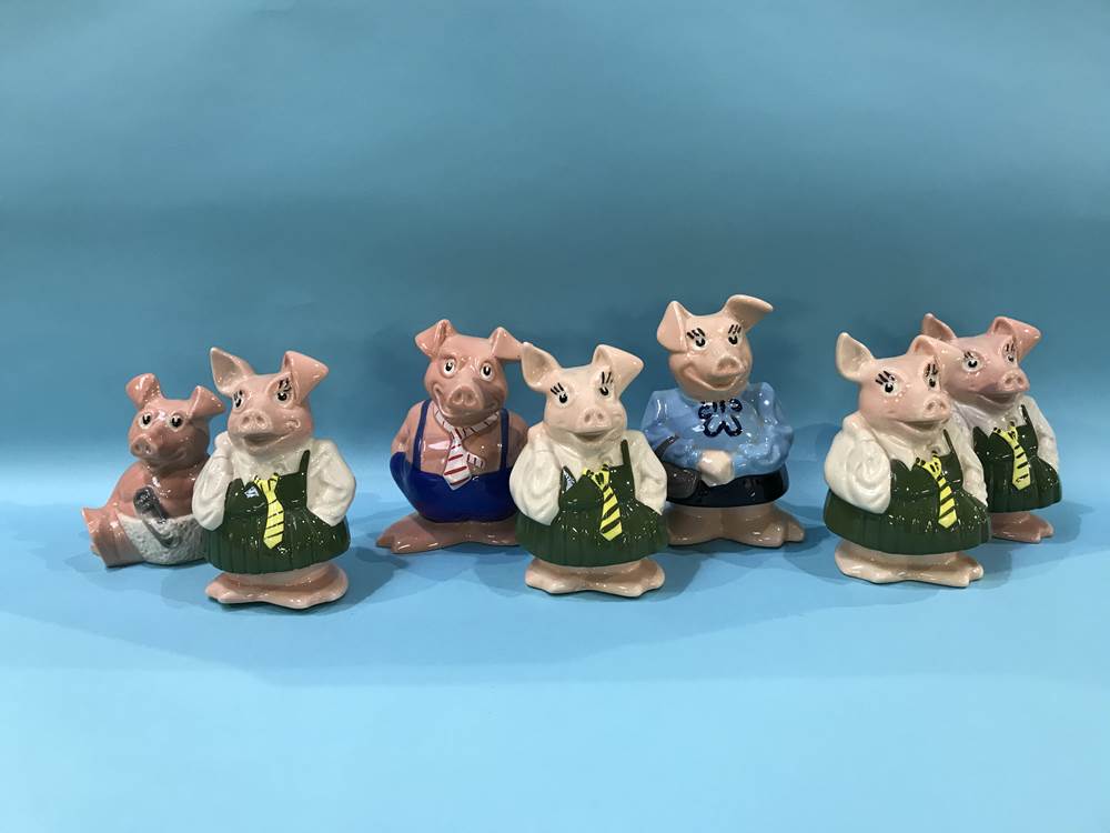 Seven Nat West pigs