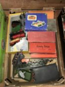 Assorted Hornby tin plate and '00' gauge model railway