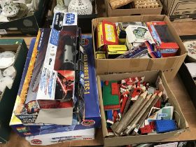 Assorted toys and model kits