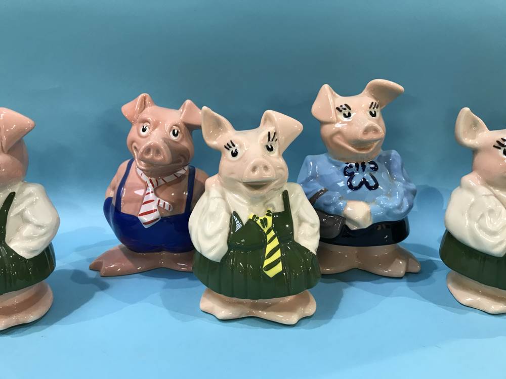 Seven Nat West pigs - Image 3 of 4