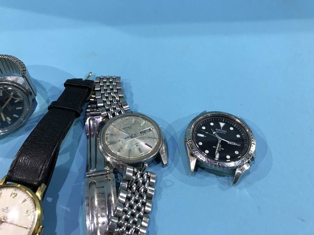 Collection of wristwatches including Seiko, Timex etc - Image 2 of 4