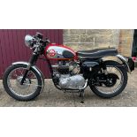 1960 BSA 650cc A10 Super Rocket, Registration no. 733 ERT, Frame no. GA7.5907, Engine no. DA10R1272,