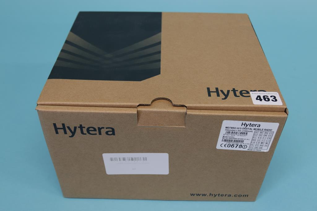 A boxed Hytera MD785G