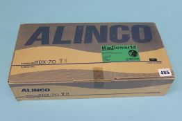 A boxed Alnico DX-70TH transceiver