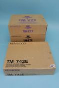 Two boxed Kenwood TM - V7E and a boxed Kenwood TM - 742E (3)