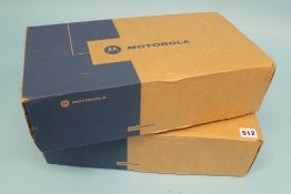 Two boxed Motorola DM4600 series
