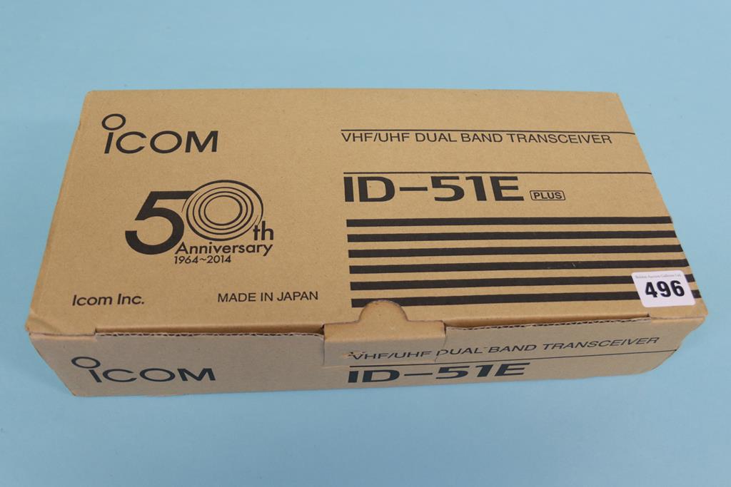 A boxed ICOM ID-51E