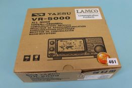 A boxed Yaesu VR - 5000