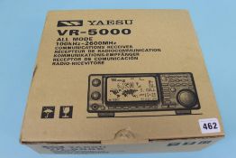 A boxed Yaesu VR - 5000